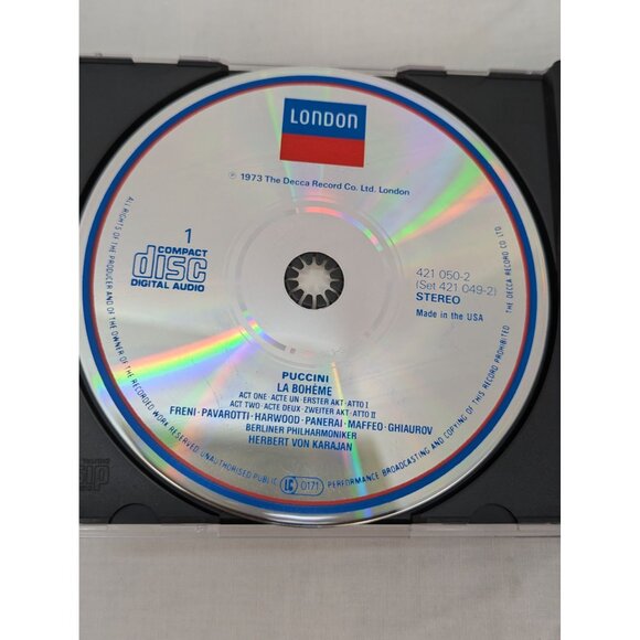 Puccini Turandot John Alldis Choir London Philharmonic Orchestra 2 CDs 1984 - Picture 3 of 7